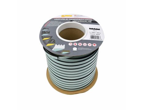 USZCZELKA DGP 15x3  CZARNA  100mb