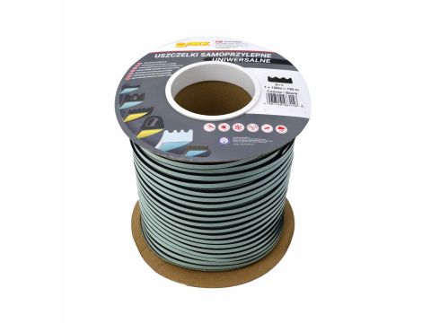 USZCZELKA DGP 8x3 CZARNA  150mb