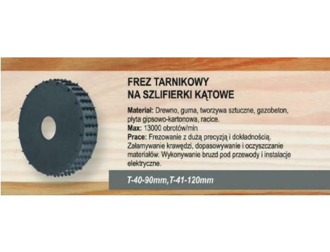 TARPOL FREZ TARNIKOWY 120/20 T-41 - 2