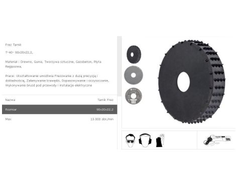 TARPOL FREZ TARNIKOWY 90/20  T-40 - 2