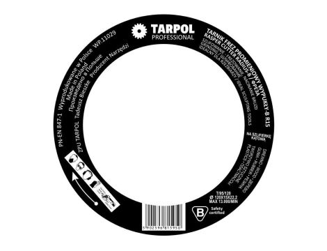 TARPOL TARNIK PROMIENIOWY-B 120mm T-95 WYPUKŁY R15 - 3