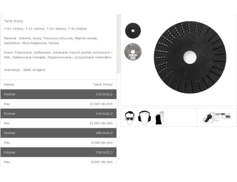 TARPOL TARNIK PROSTY fi 125mm    T-11 GŁADŹ WSTĘPNA