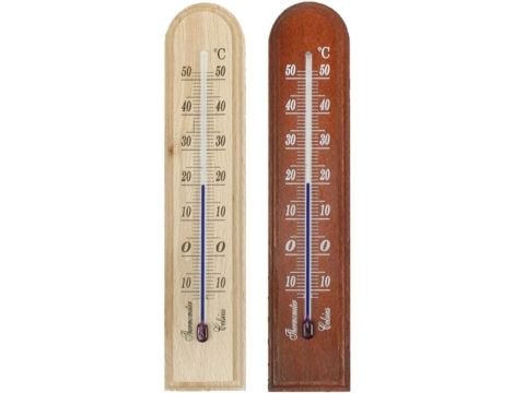 TERMOMETR POKOJOWY DREWNIANY
