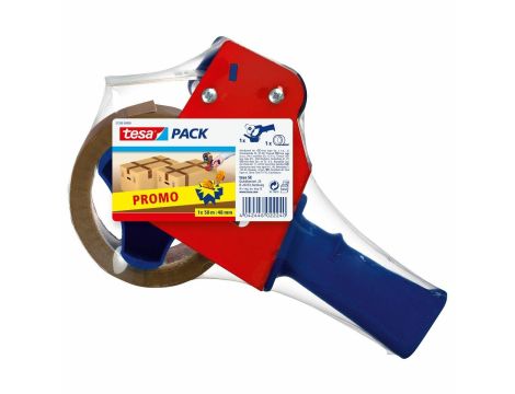 TESA DYSPENSER DO TAŚMY STANDARD + TAŚMA PAKOWA 50m