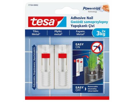 TESA GWÓŹDŹ SAMOPRZYLEPNY DO PŁYTEK 3KG /REGULOWANY - 2
