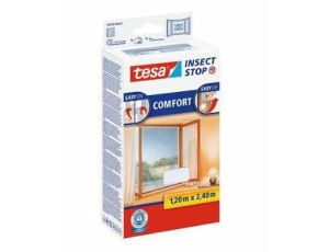 TESA MOSKITIERA OKIENNA BIAŁA 1,2 x 2,4m COMFORT