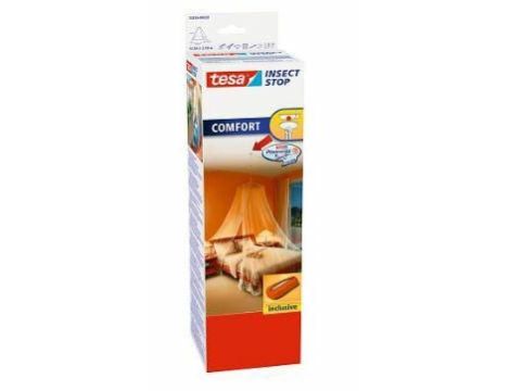 TESA MOSKITIERA PRZENOŚNA NAD ŁÓŻKO 12,5m x 2,5m