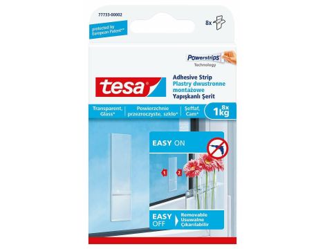 TESA PRZEZROCZYSTE PLASTRY MONTAŻOWE 1KG