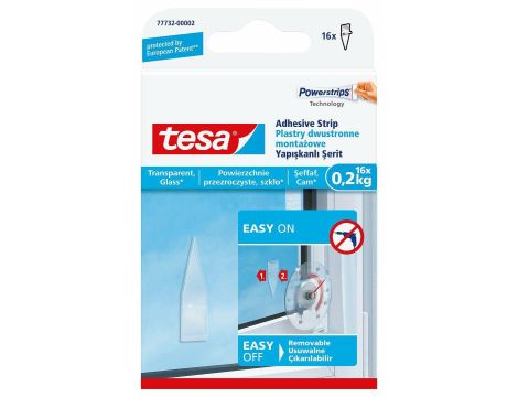 TESA PRZEZROCZYSTE PLASTRY MONTAŻOWE 200g....