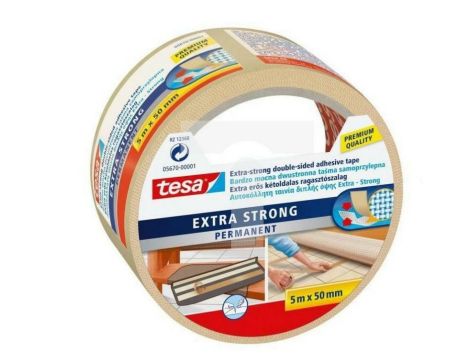 TESA TAŚMA DWUSTRONNA  5m x 50mm DO WYKŁADZIN EXTRA STRONG