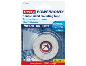 TESA TAŚMA DWUSTRONNA POWERBOND 1,5m x 19mm DO LUSTER