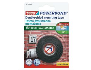 TESA TAŚMA DWUSTRONNA POWERBOND 1,5m x 19mm ZEWNĘTRZNA