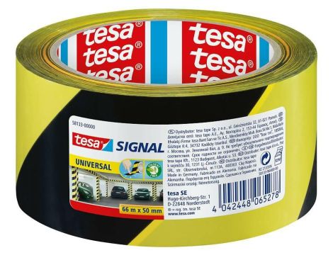 TESA TAŚMA SIGNAL ŻÓŁTO-CZARNA 66m50mm