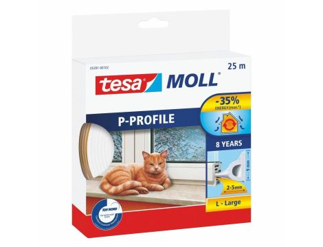 TESA USZCZELKA BIAŁA  P -  25m