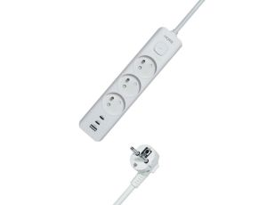 MORRE LISTWA ZASILAJĄCA 3G USB, 2xUSB-C,1,5m