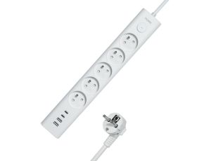 MORRE LISTWA ZASILAJĄCA 5G 2xUSB, 2xUSB-C,1,5m