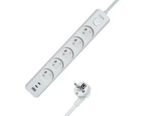 MORRE LISTWA ZASILAJĄCA 5G USB, 2xUSB-C,1,5m