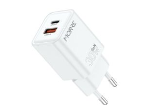 MORRE ŁADOWARKA USB/USB-C 30W BIAŁA