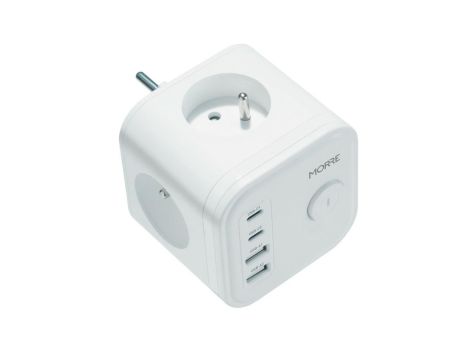 MORRE ROZGAŁĘZIACZ KOSTKOWY 3G,2xUSB,2xUSB-C