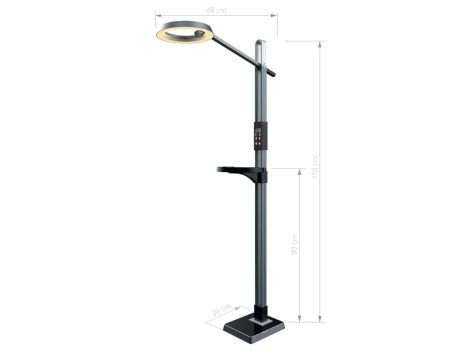 TIROSS LAMPA PODŁOGOWA LED 15W 800lm............. - 3