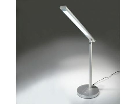 TIROSS LAMPKA BIURKOWA 32 LED 7W/SREBRNA