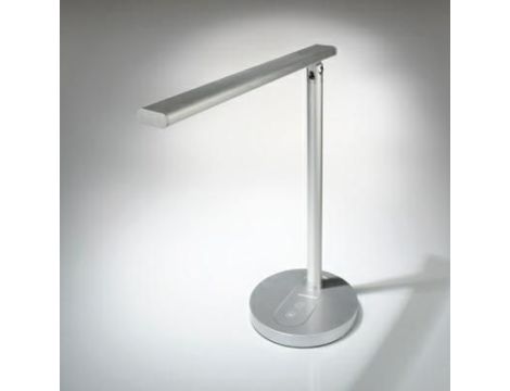 TIROSS LAMPKA BIURKOWA 32 LED 7W/SREBRNA - 3