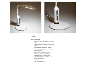 TIROSS LAMPKA BIURKOWA 48 SMD LED