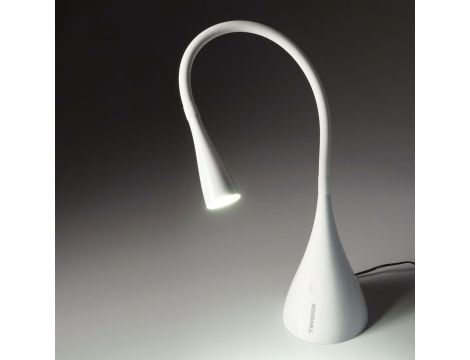TIROSS LAMPKA BIURKOWA LED 6 SMD 3,5W Z ELASTYCZNĄ OBUDOWĄ BIAŁA
