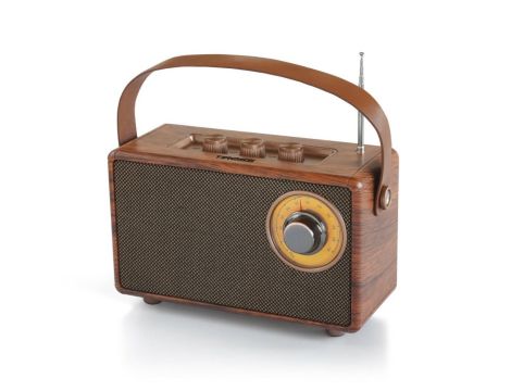 TIROSS RADIO RETRO Z ODTWARZACZEM BT-USB