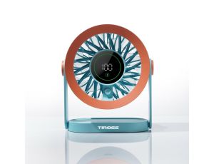 TIROSS WENTYLATOR BIURKOWY Z WYŚWIETLACZEM LED