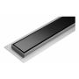 FALA ODPŁYW LINIOWY WET DRY BLACK GLASS 80 CM - 2