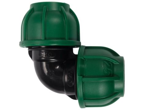 FLO KOLANKO DO RUR PE 90st. 25x25mm DO INSTALACJI WODNYCH..