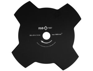 FLO NÓŻ DO KOSY / TARCZA 4-RAMIENNA 250mm / 25,4mm