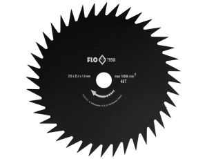 FLO NÓŻ DO KOSY / TARCZA ZĘBY UKOŚNE 250/25,4mm
