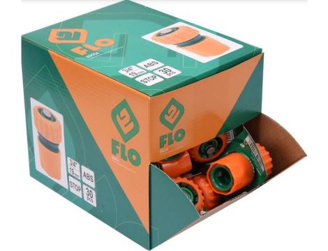 FLO SZYBKOZŁĄCZE WĘŻA  3/4" STOP... BOX-30szt.