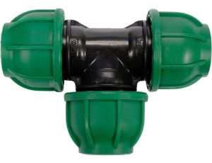 FLO TRÓJNIK DO RUR PE 25mm x 25 mm x 25mm DO INSTALACJI WODNYCH..