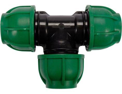 FLO TRÓJNIK DO RUR PE 32mm x 32mm x 32mm DO INSTALACJI WODNYCH..