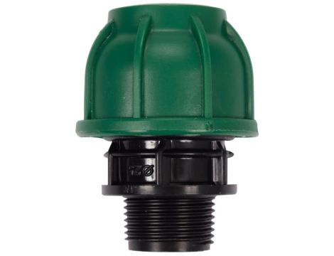 FLO ZŁĄCZKA DO RUR PE GZ 25mm x 3/4" DO INSTALACJI WODNYCH...