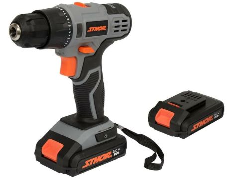 STHOR WKRĘTARKA 20V 26Nm   2x2,0Ah