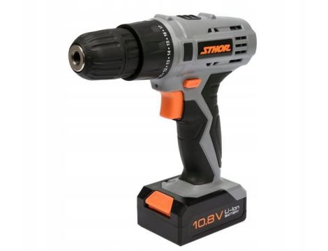 STHOR WKRĘTARKA AKUM.LI-ION 10,8V 1-BIEG, 700 obr/min, 10mm. 1x1,3ah, 15Nm - 2
