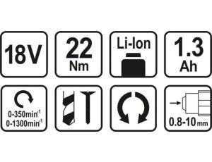 STHOR WKRĘTARKA AKUM.LI-ION 18V/2-AK - image 2