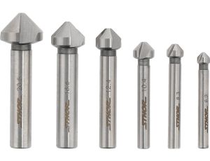 STHOR ZESTAW POGŁEBIACZY DO METALU 6,3-20,5mm kpl. 6szt.