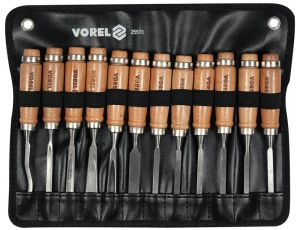 VOREL DŁUTA DO DREWNA kpl. 12szt.