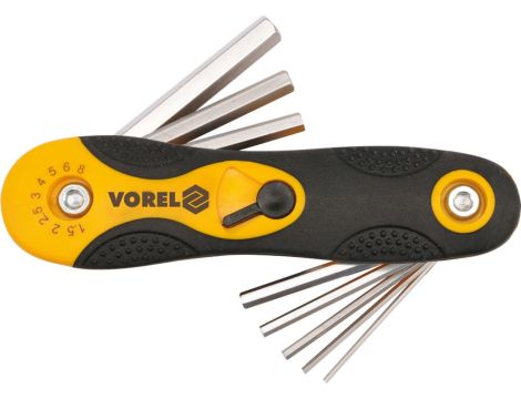 VOREL IMBUSY  8szt.CrV 1,5-8mm