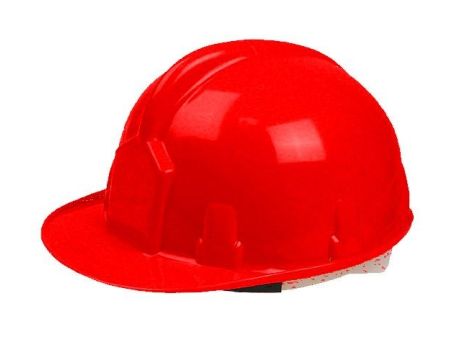 VOREL KASK OCHRONNY ATESTOWANY CZERWONY - 2