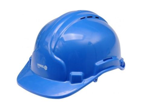 VOREL KASK OCHRONNY ATESTOWANY NIEBIESKI