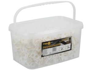 VOREL KLIPSY DO POZIOMOWANIA 1,0mm 900szt