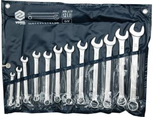 VOREL KLUCZ PŁASKO-OCZKOWY  12szt(6-22)CV ETUI SATYNA - image 2