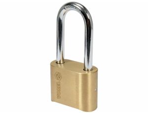 VOREL KŁÓDKA MOSIĘŻNA SZYFROWA 50mm DŁ. PAŁĄK MECHANIZM OD SPODU