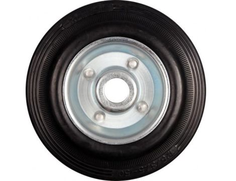 VOREL KOŁO ŁOŻYSKOWANE CZARNA GUMA 160mm ...